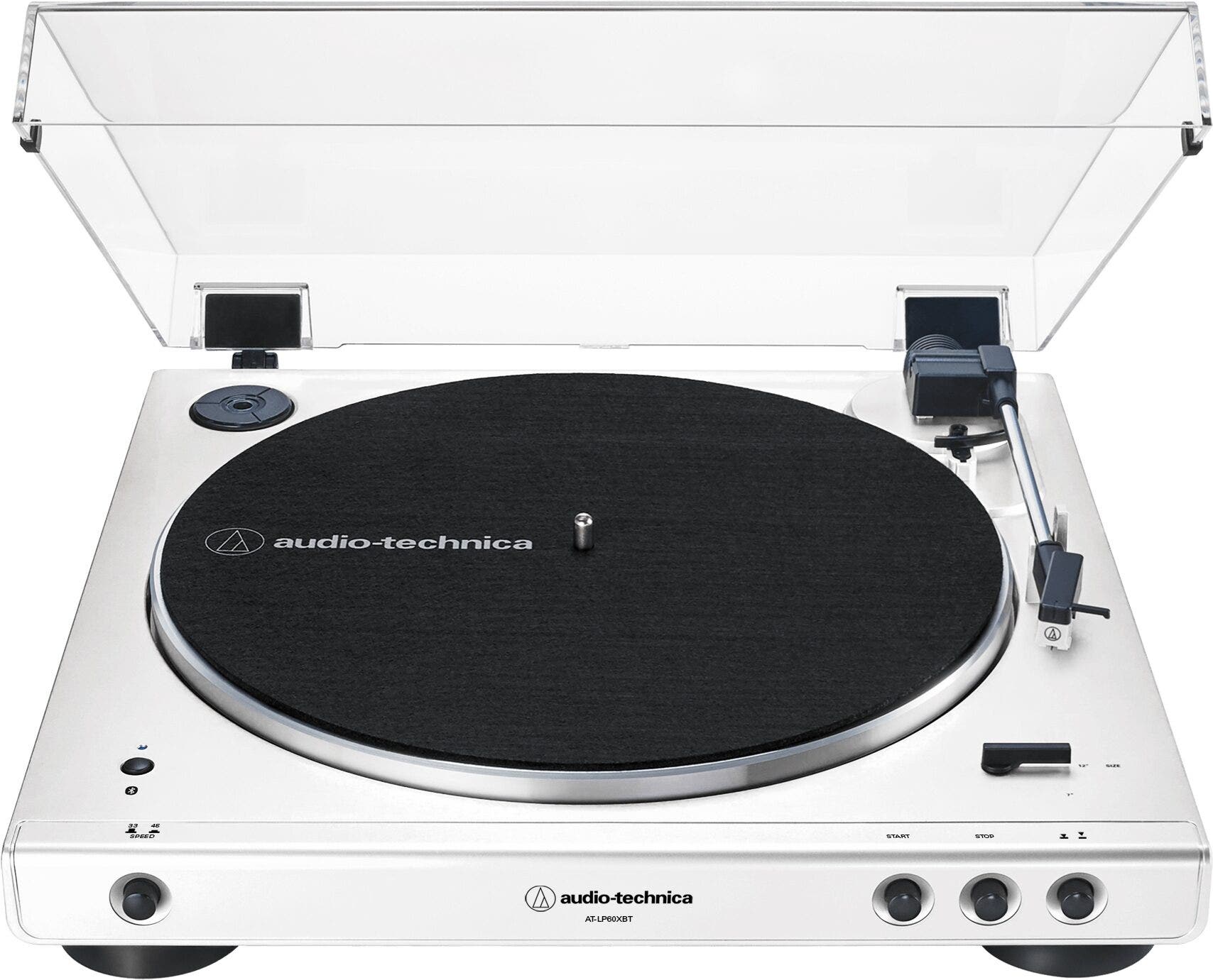 Audio Technica AT-LP60X Bluetooth Fully Automatic Wireless Turntable White/White