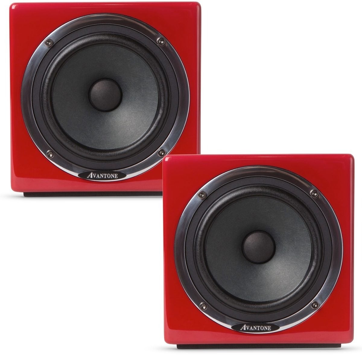 Avantone Active Mixcubes Anniversary Powered Studio Monitor Red Pair