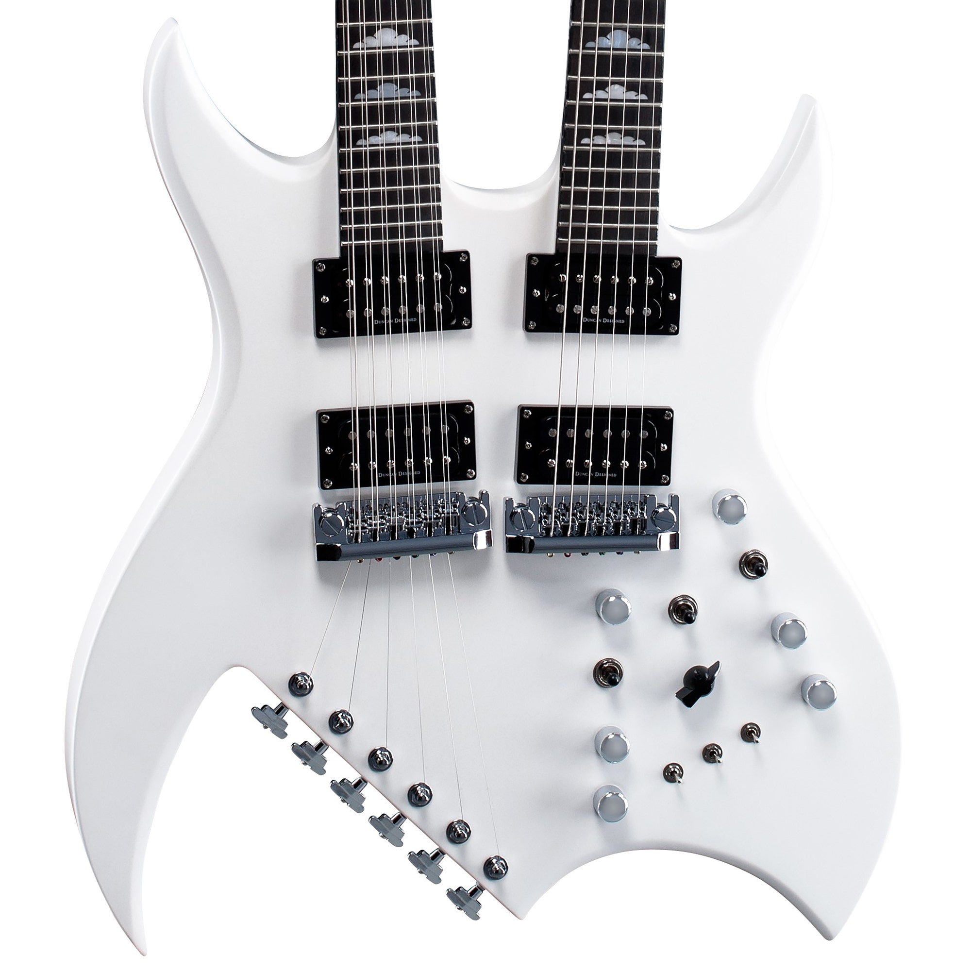B.C. Rich Rich B Legacy Double Neck Guitar with Case