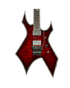 B.C. Rich Warlock Extreme Exotic FR Guitar Black Cherry