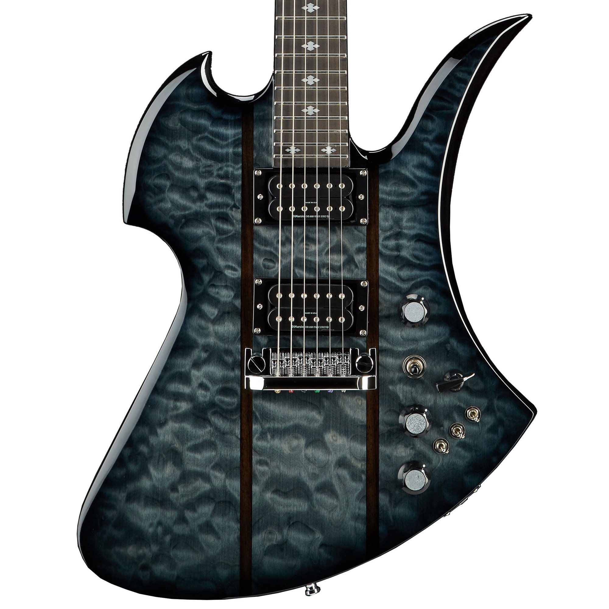 B.C. Rich MGSTLEQB Mockingbird Legacy STQ Hard Tail Guitar