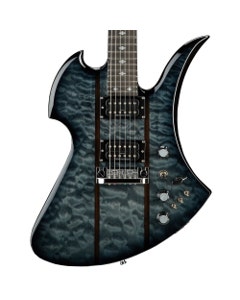 B.C. Rich MGSTLEQB Mockingbird Legacy STQ Hard Tail Guitar