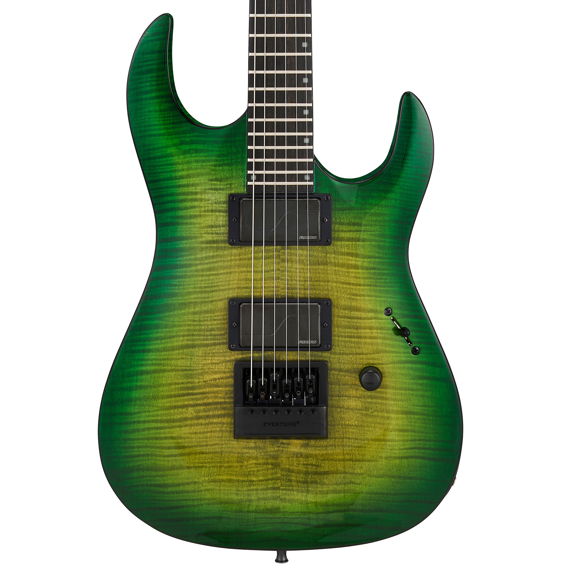 B.C. Rich Andy James Assassin 6 Electric Guitar Translucent Green