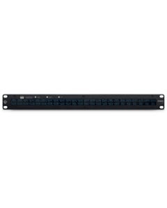 Black Lion Audio PBR LIT 1U Rackmount LED Patchbay Label Display
