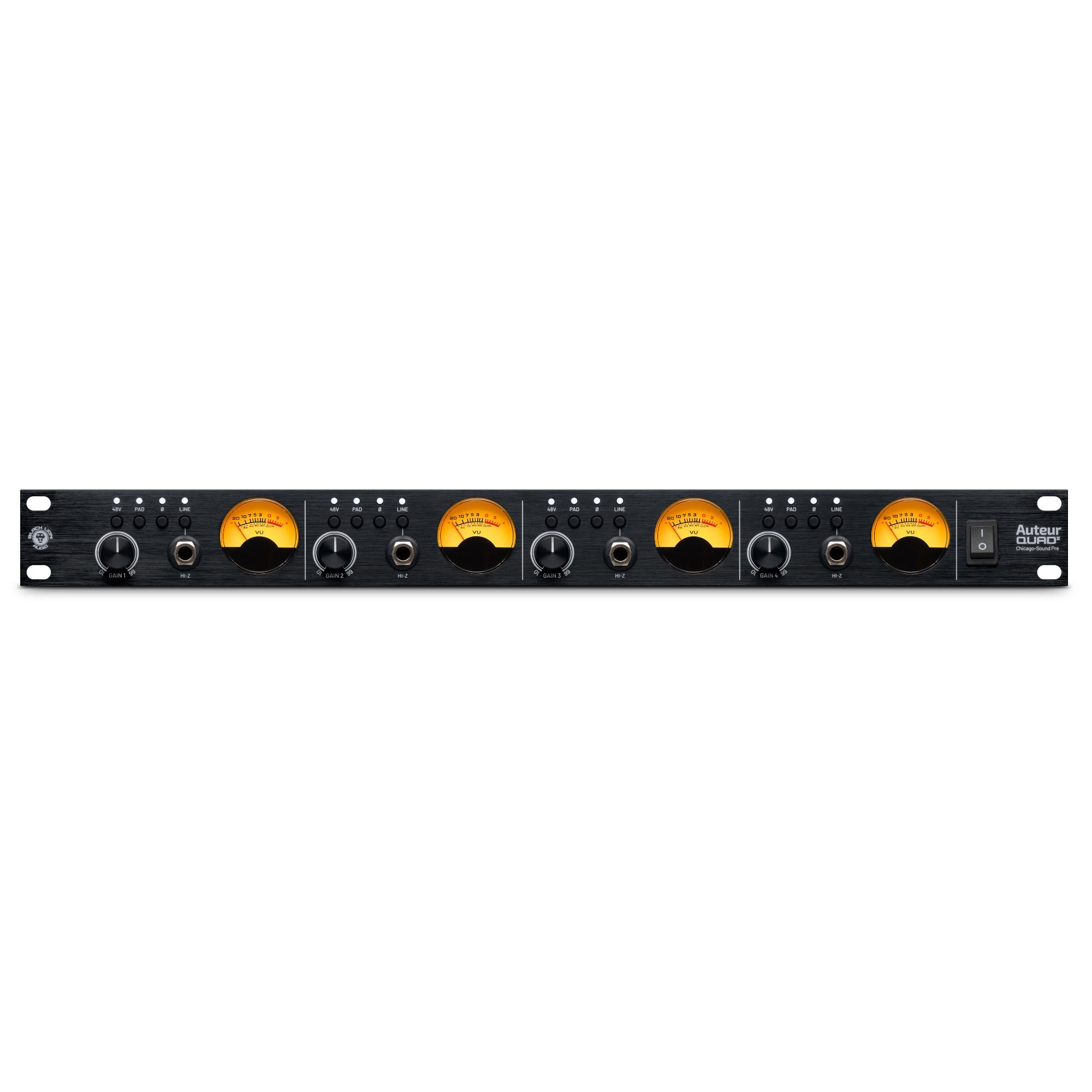 Black Lion Audio Auteur Quad2 4-Channel Mic Pre