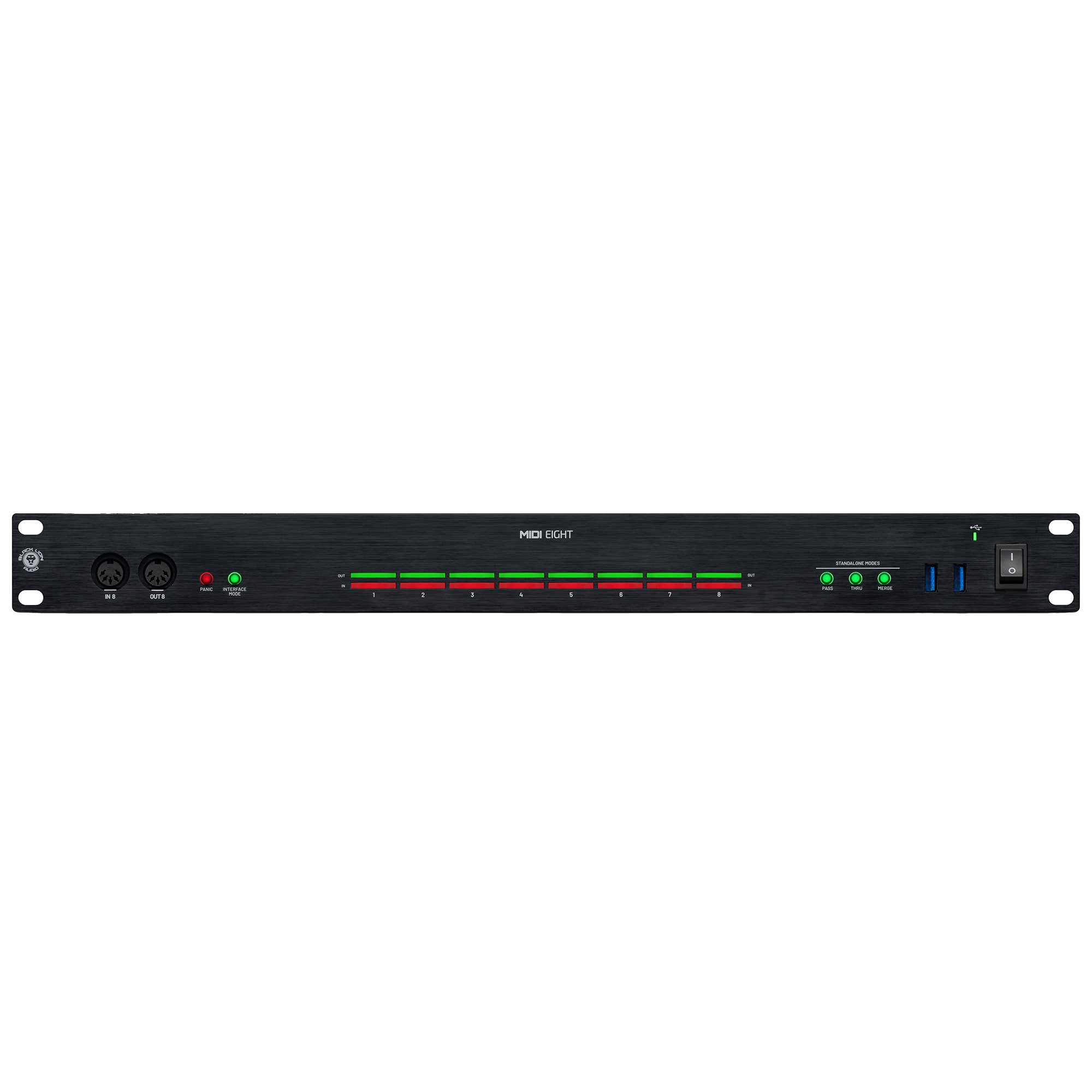 Black Lion Audio MIDI Eight 8x8 USB MIDI Interface
