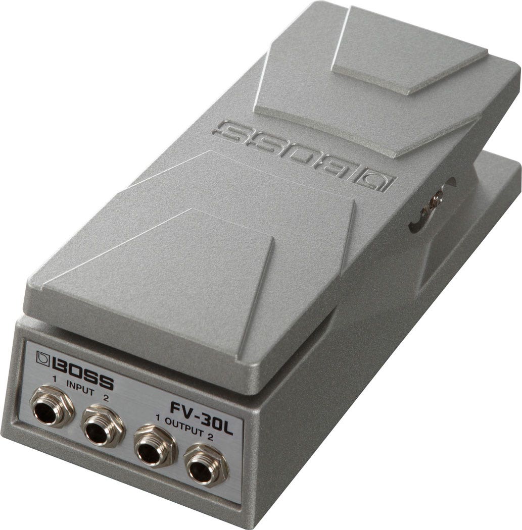 BOSS FV-30L Low Impedance Foot Volume Pedal