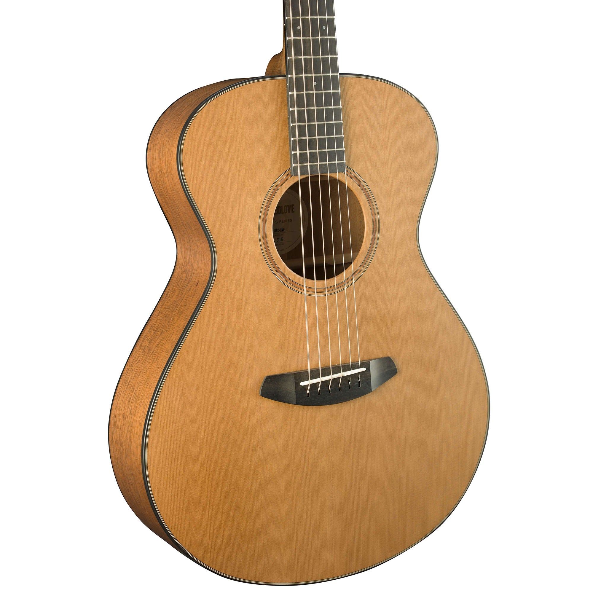 Breedlove Roots Series Concert CMe Acoustic Electric Guitar with Case
