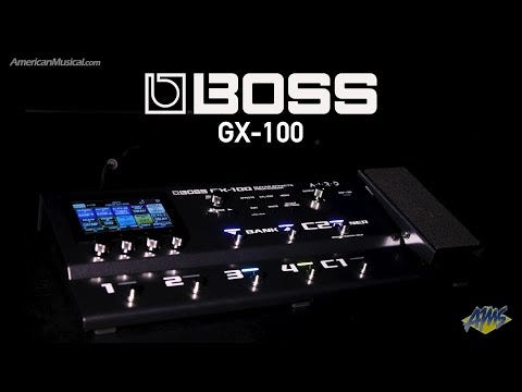Boss GX-100 Guitar Multi Effects Processor | American Musical Supply