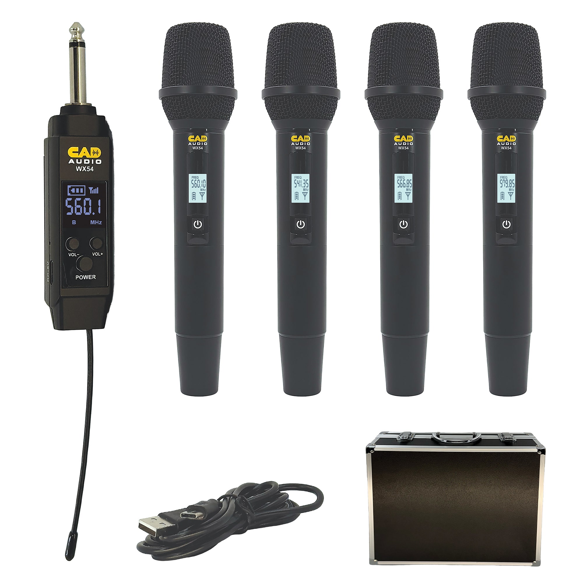 Cad Audio WX54 Four-Channel Wireless Handheld Microphone