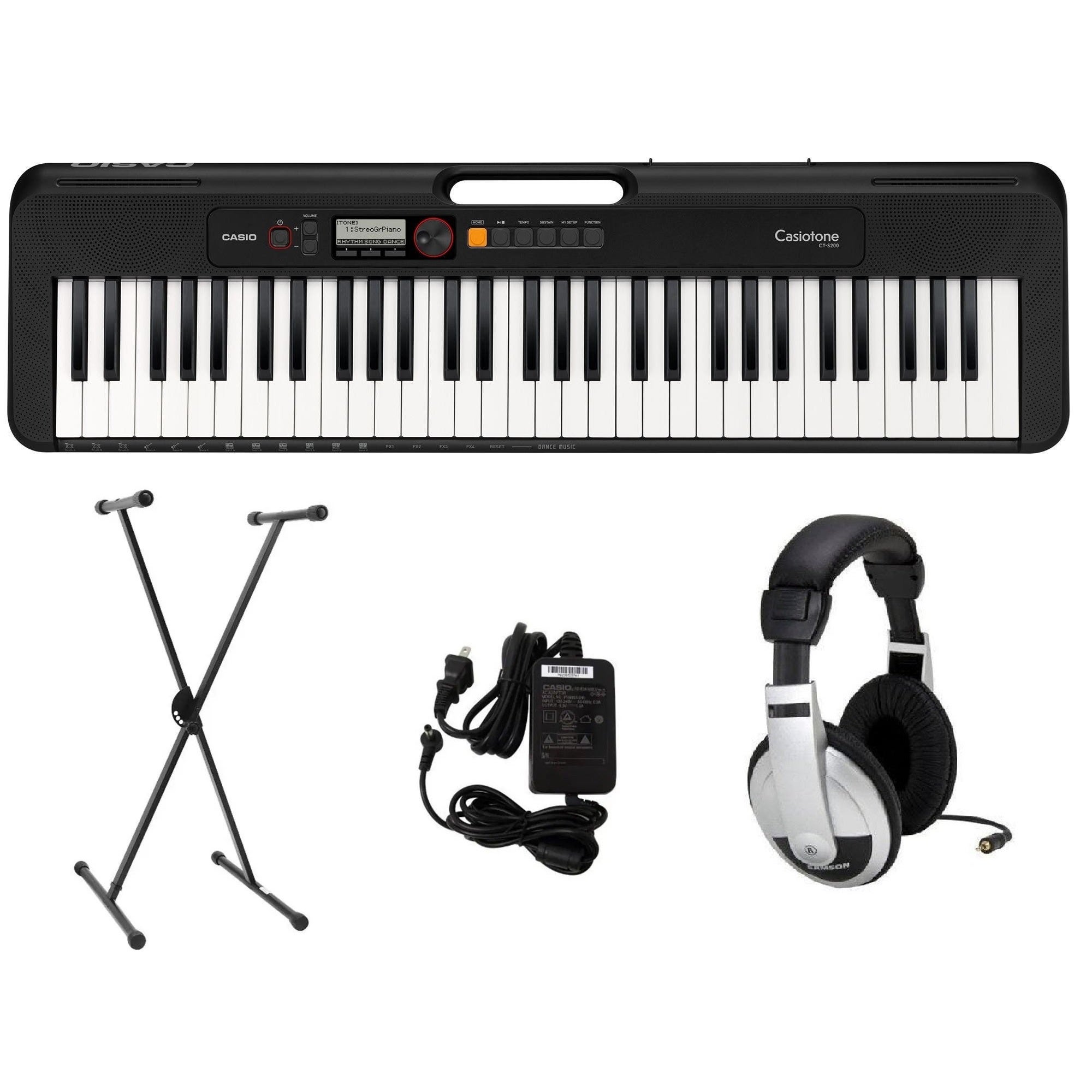 Casio CTS200 Premium Pack Black