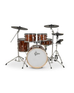 Gretsch Catalina EVO 5-Piece Edrum Set Walnut Glaze