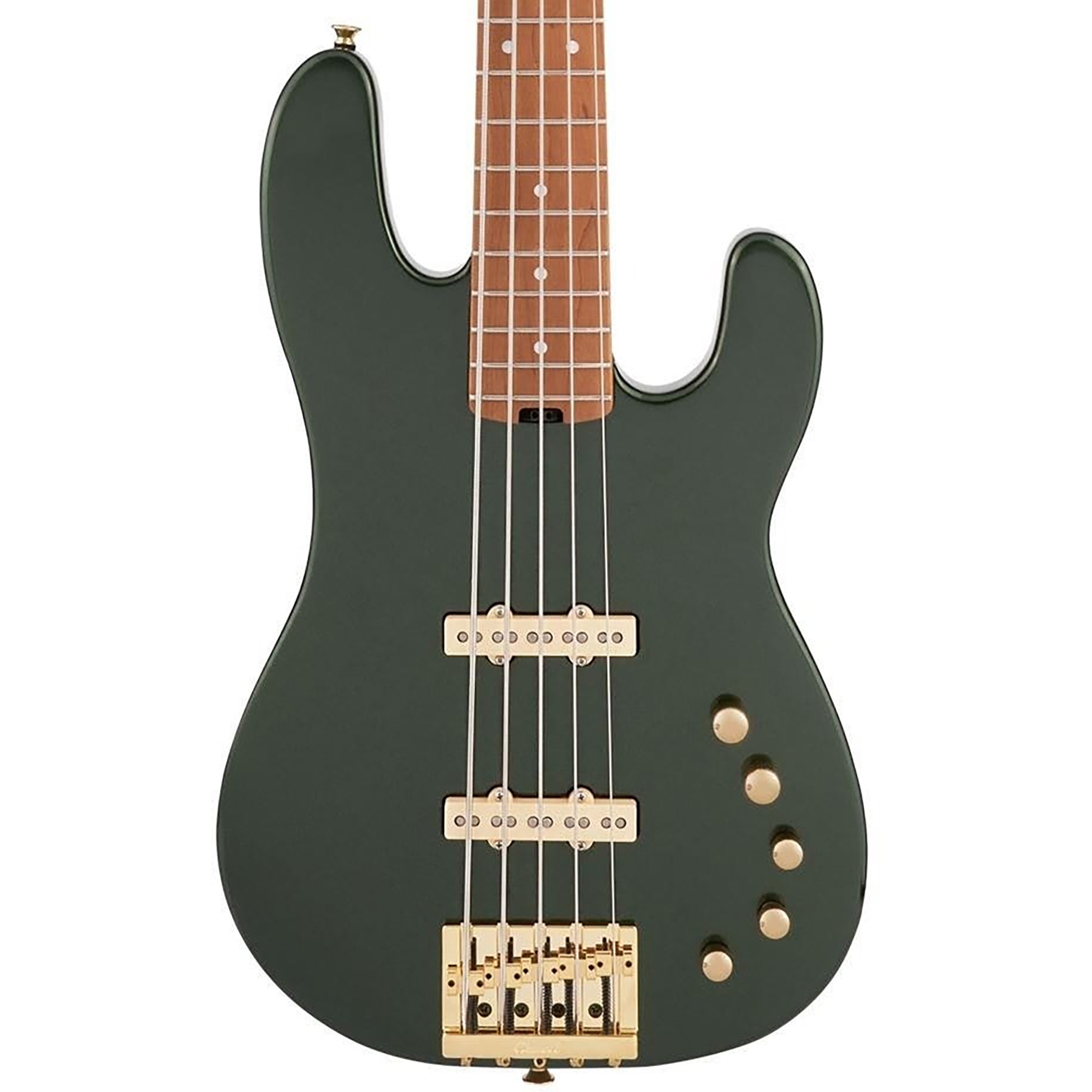Charvel Pro Mod San Dimas Bass JJ V 5 String Lambo Green Metallic