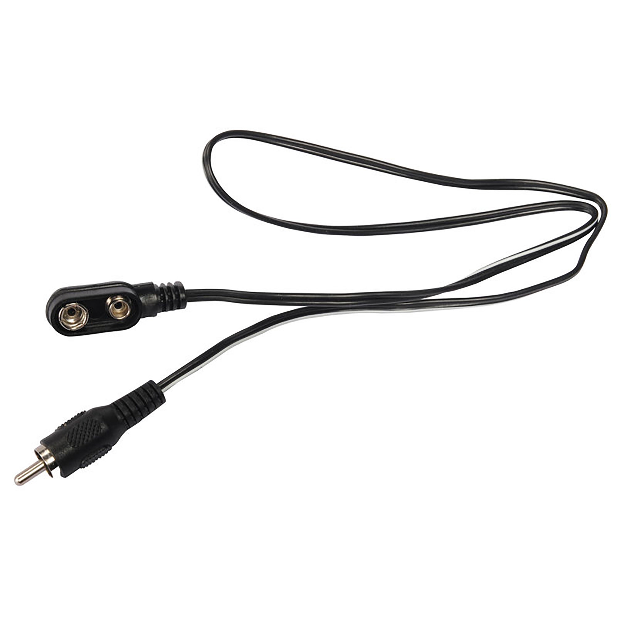 CIOKS Type 6 50 cm DC Power RCA to 9V Battery Clip