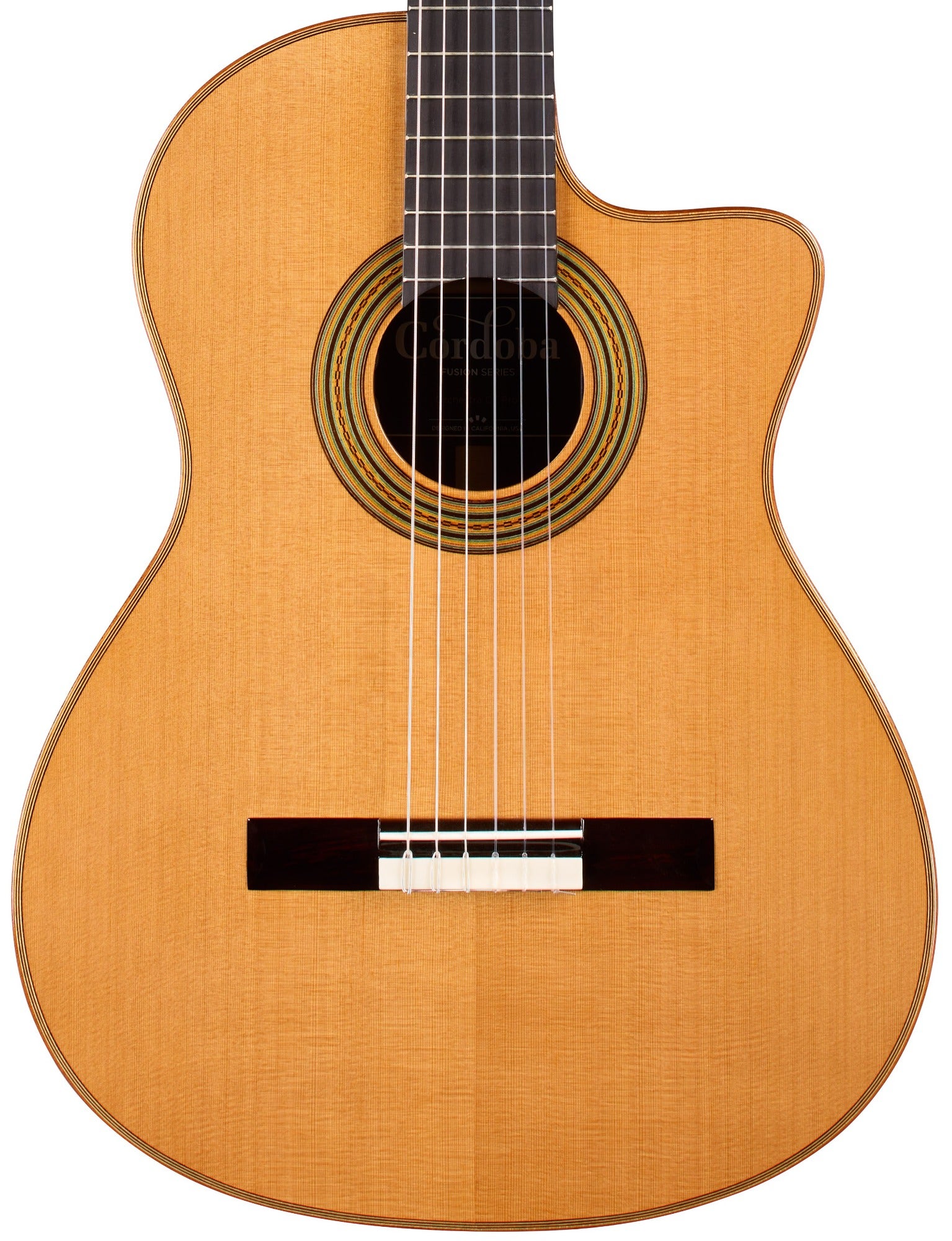 Cordoba Fusion Orchestra CE Pro Nylon String Acoustic Guitar with Case