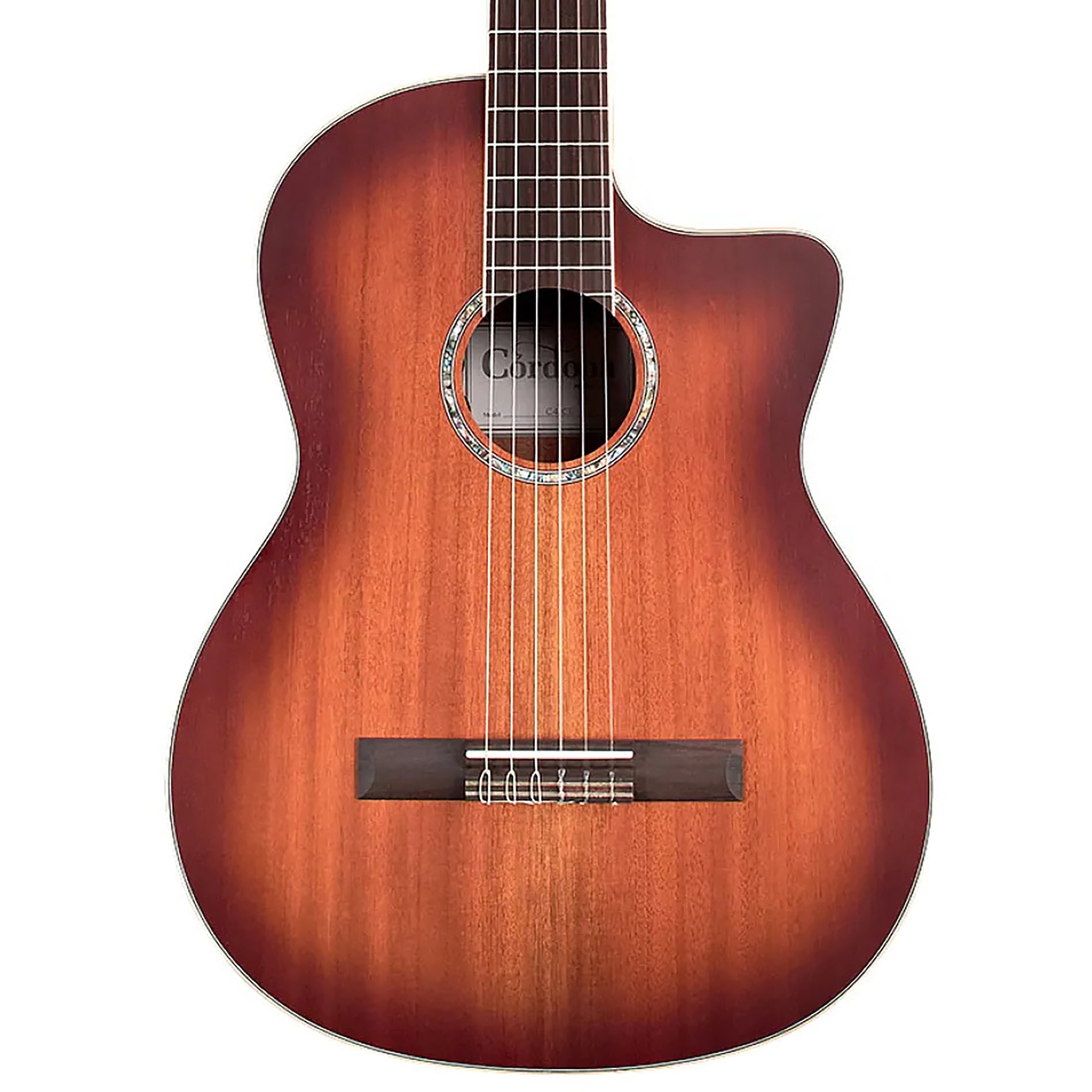 Cordoba C4 CE Nylon String Acoustic Electric Guitar Edgeburst