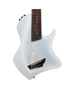 Cordoba Abasi Stage 7 Nylon 7-String Guitar White Burst with Gigbag