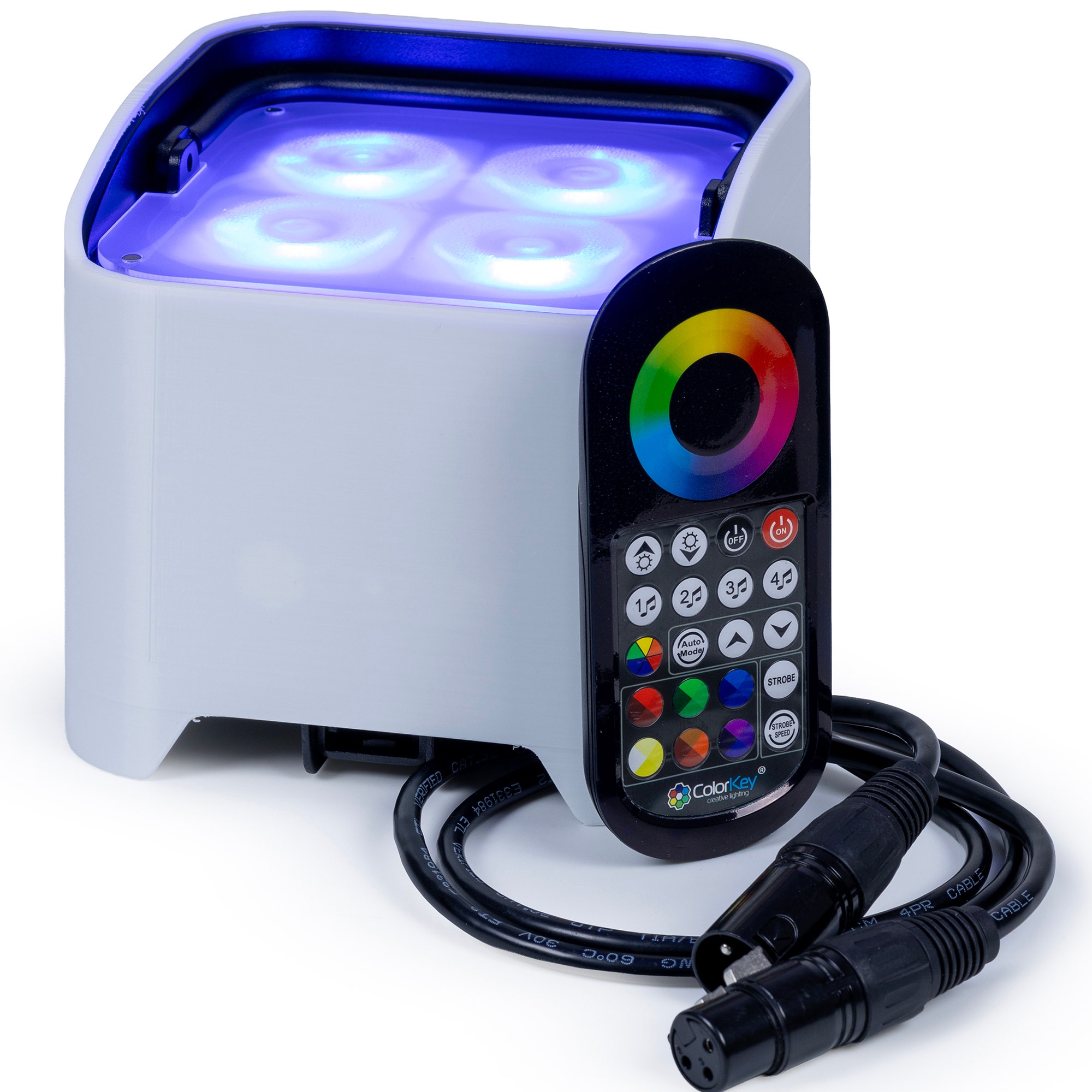 Colorkey MobilePar Mini Hex 4 MKII Stage Light
