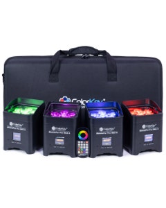 Colorkey MobilePar Pro Hex 6 Stage Light 4 Pack