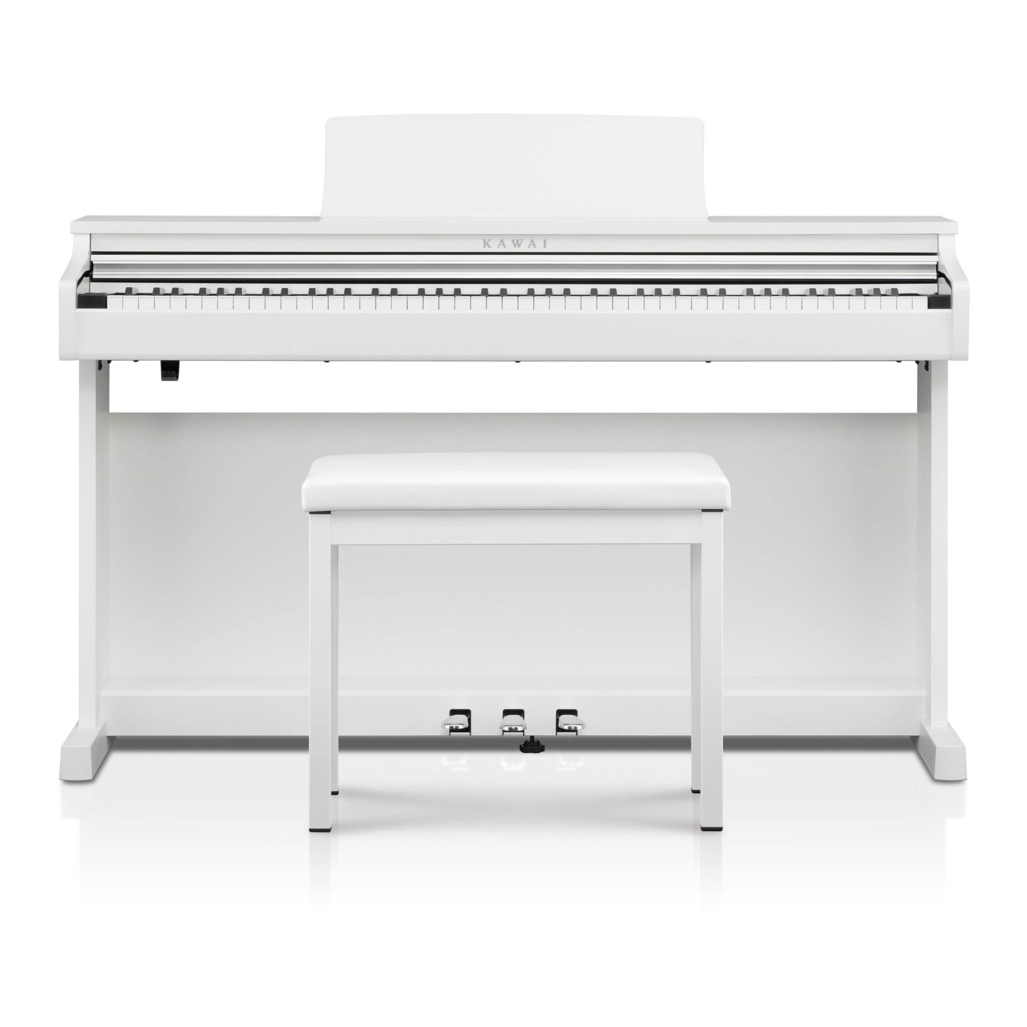 Kawai CX202 Digital Piano with Bench Satin White
