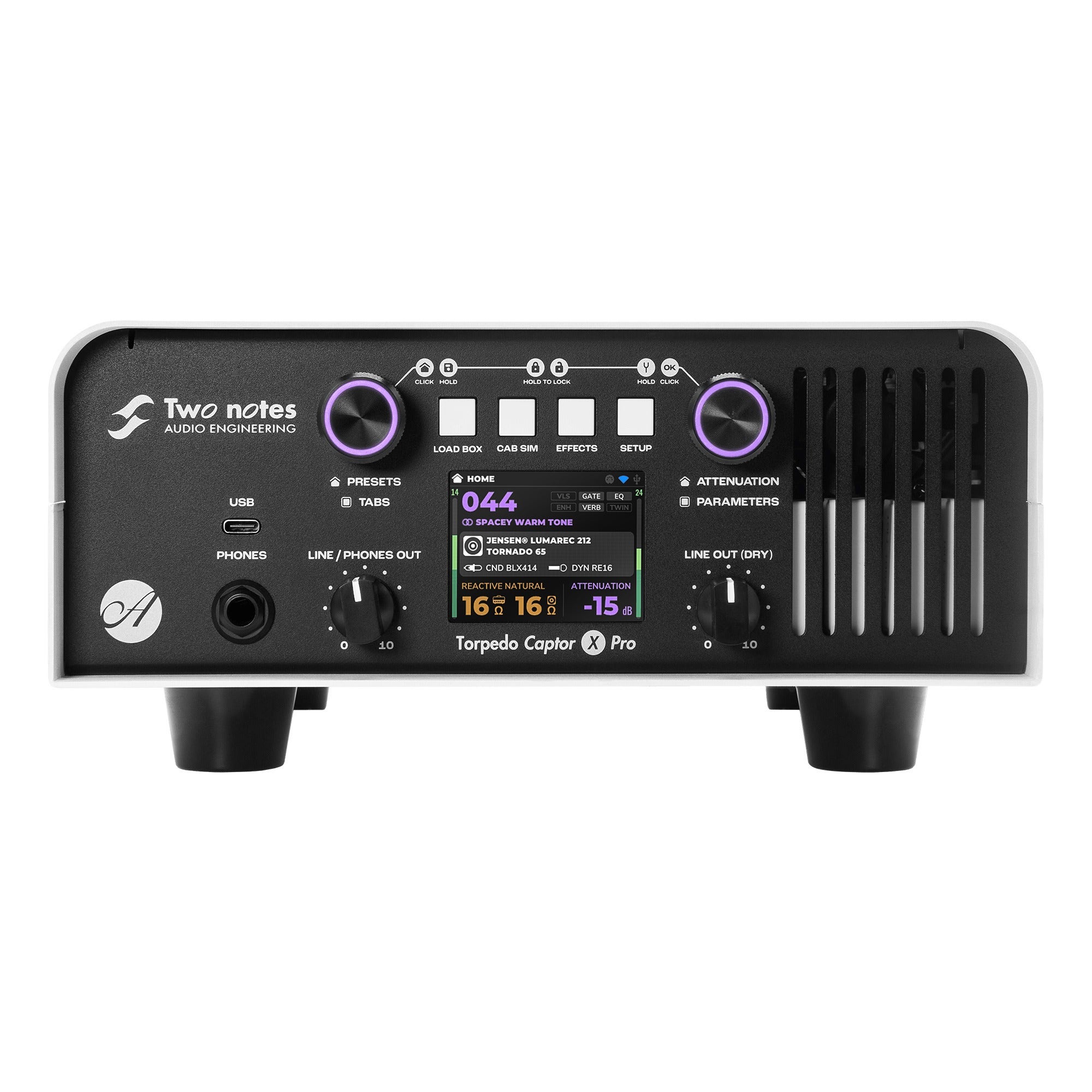Two-Notes Captor X Pro  Reactive Load Attenuator Multi-Impedance 150 watts 