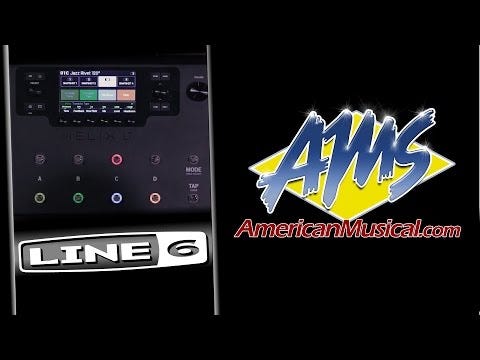 Line 6 Helix LT Modeling Electric Guitar Processor | American