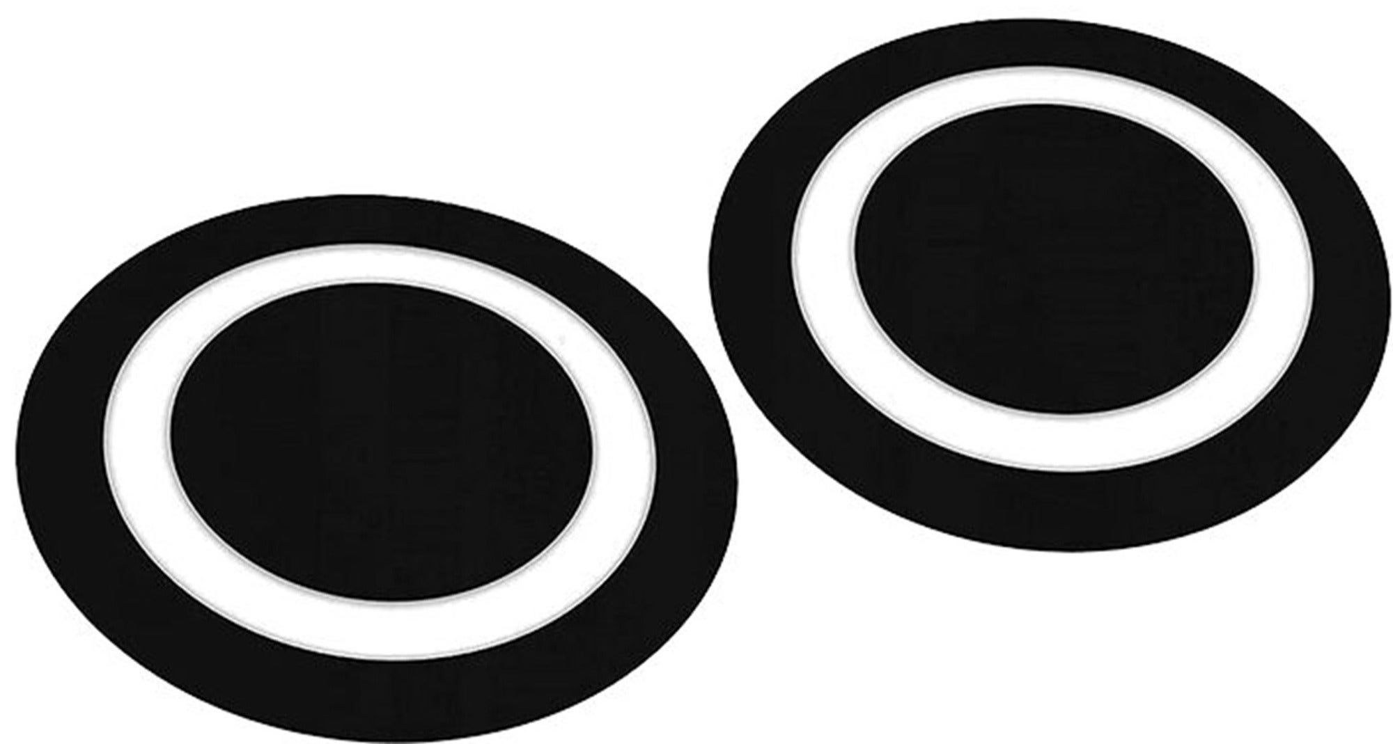 KickPort D Pad Bass Drum Impact Pad 2 Pack