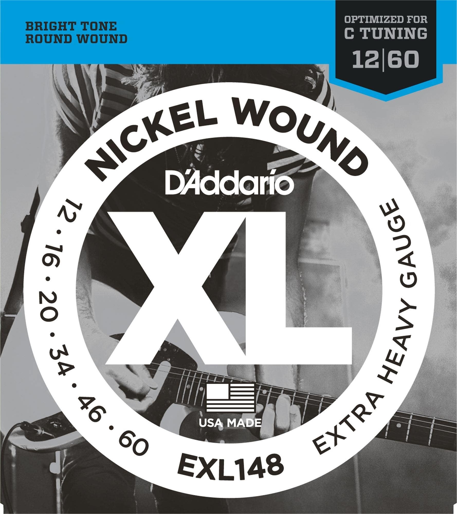 D'Addario EXL Nickel Wound Electric Guitar Strings