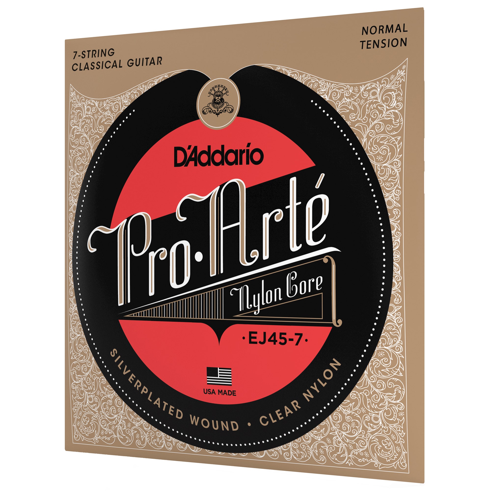 D'Addario EJ45-7 Norm Classical Pro-Arte Nylon 7-String Set