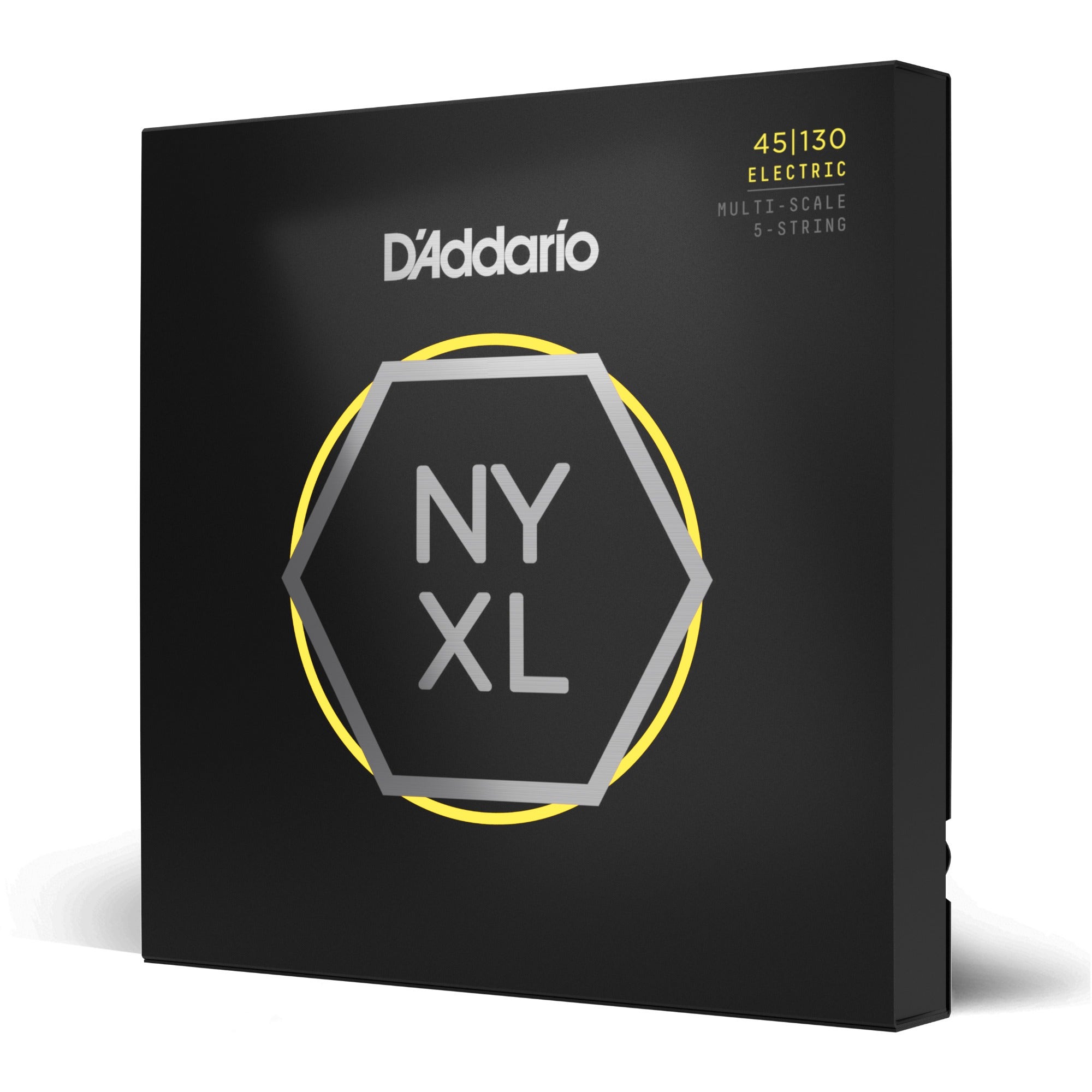 D'Addario NYXL45130MS Regular Light Multiscale 5-String Fanned Fret Bass Strings