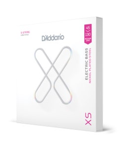 D'Addario XSB45130 Long Scale Coated 5-String Bass Guitar Strings 45-130