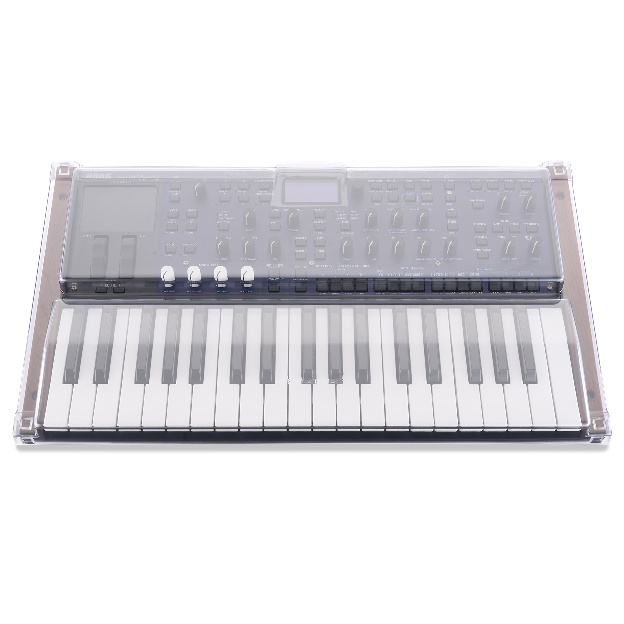 Decksaver Cover for Korg Multipoly