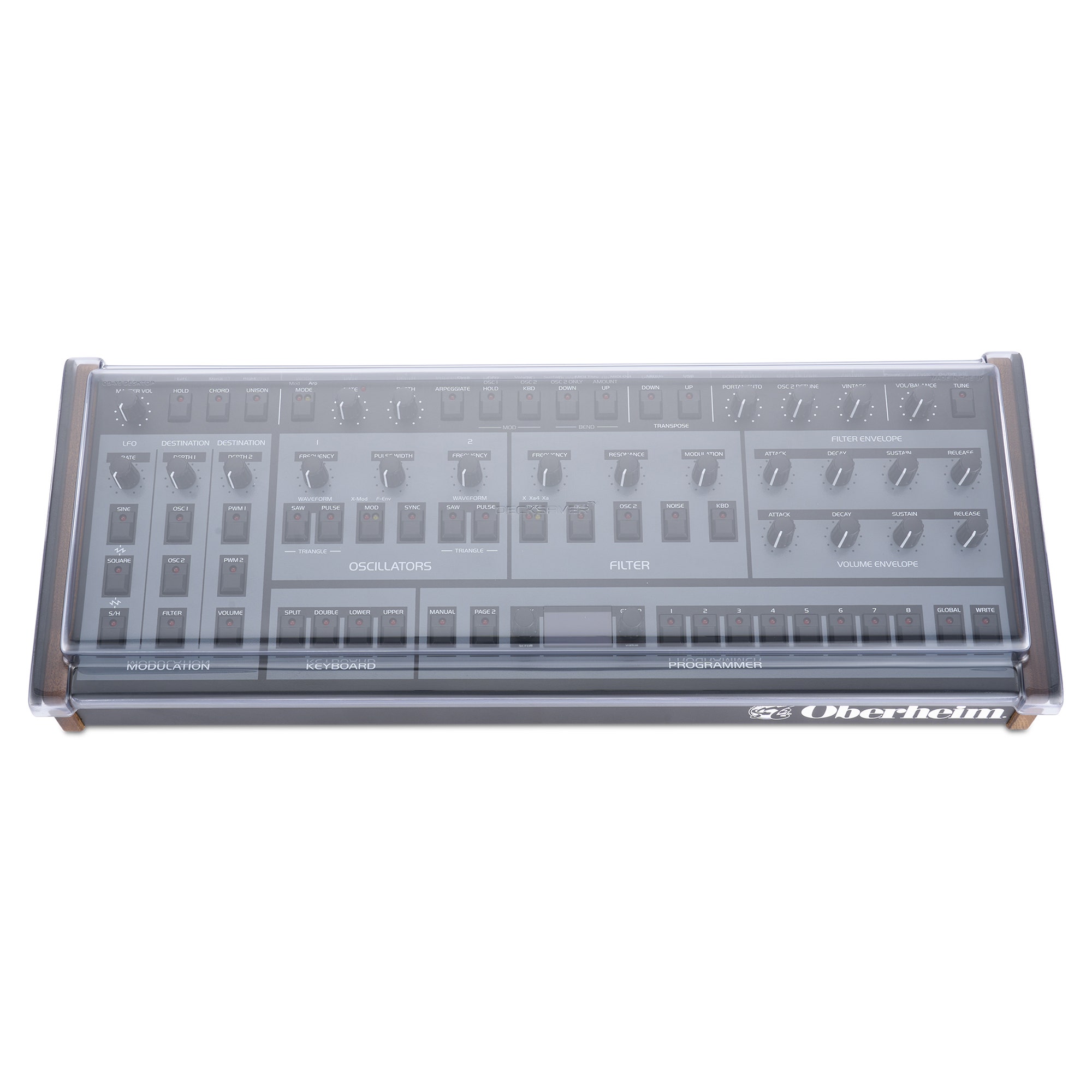 Decksaver Soft Fit Cover for Oberheim OBX8 Desktop