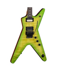 Dean ML 79 Floyd Flame Top Electric Guitar Slime