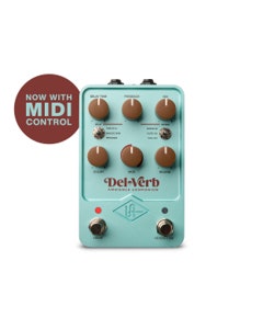 Universal Audio Del-Verb Ambience Companion Reverb and Delay Pedal