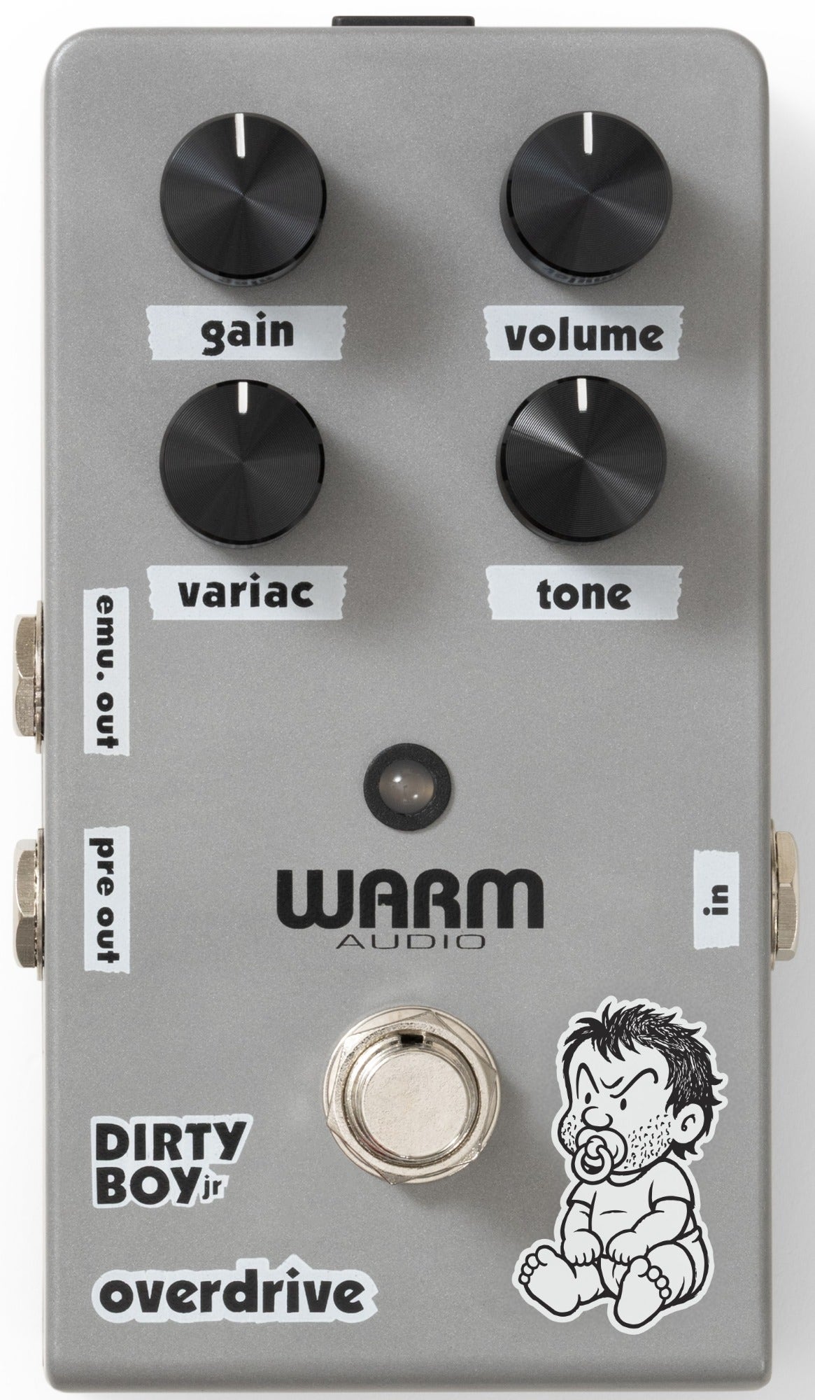 Warm Audio Dirty Boy Jr. Overdrive Fully Analog Guitar Pedal