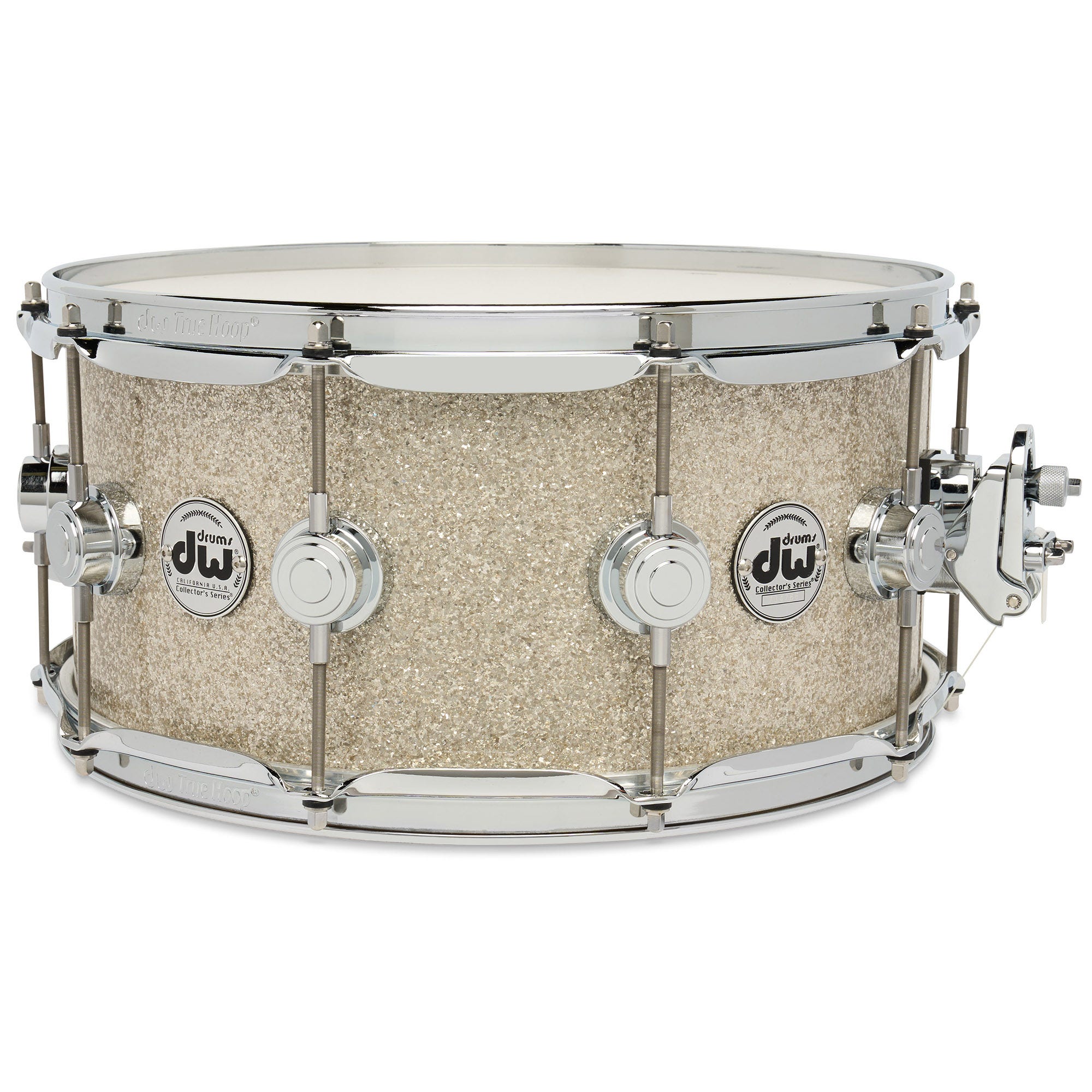 DW Collectors SSC 6.5x14 Snare Drum Broken Glass