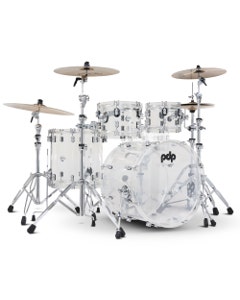 PDP Concept Acrylic 4-Piece Drums Clear