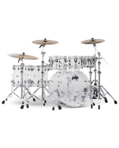 PDP Concept Acrylic 6-Piece Drum Set Clear