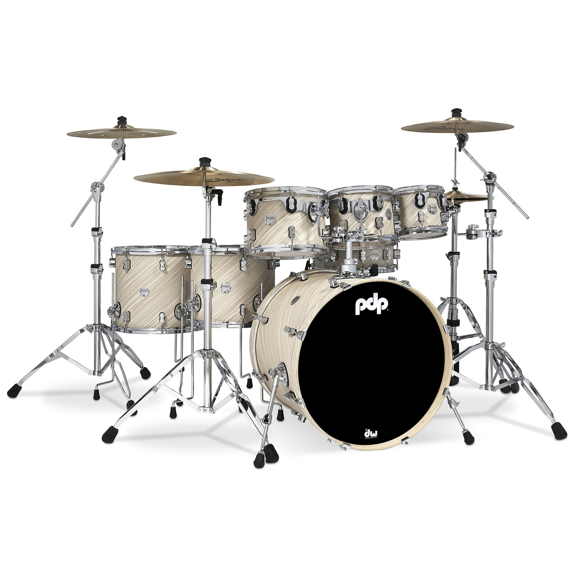 Pacific Concept Maple 7 Piece Shell Kit Twisted Ivory
