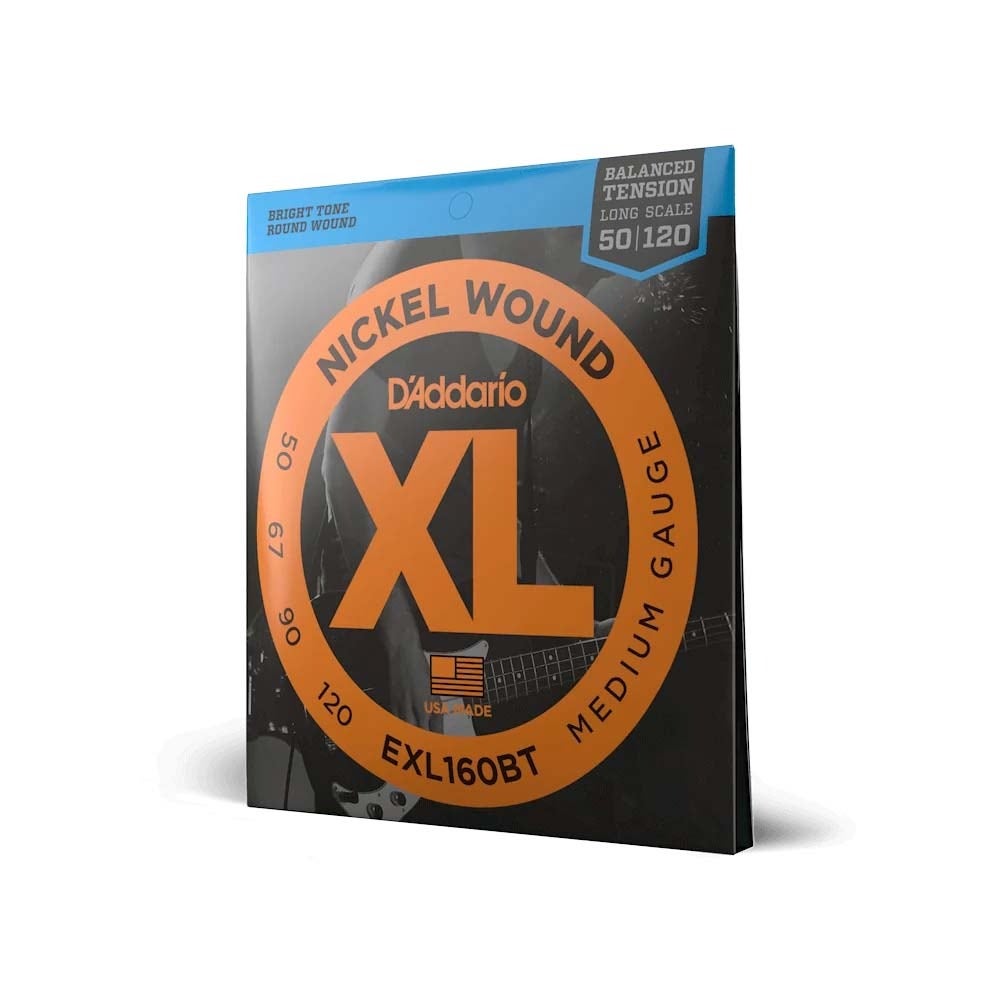 D'Addario EXL BT Balanced Tension Nickel Wound Electric Bass Strings
