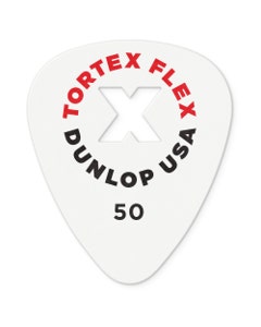 Dunlop 428XP050 Tortex Flex X Pick 12 Pack