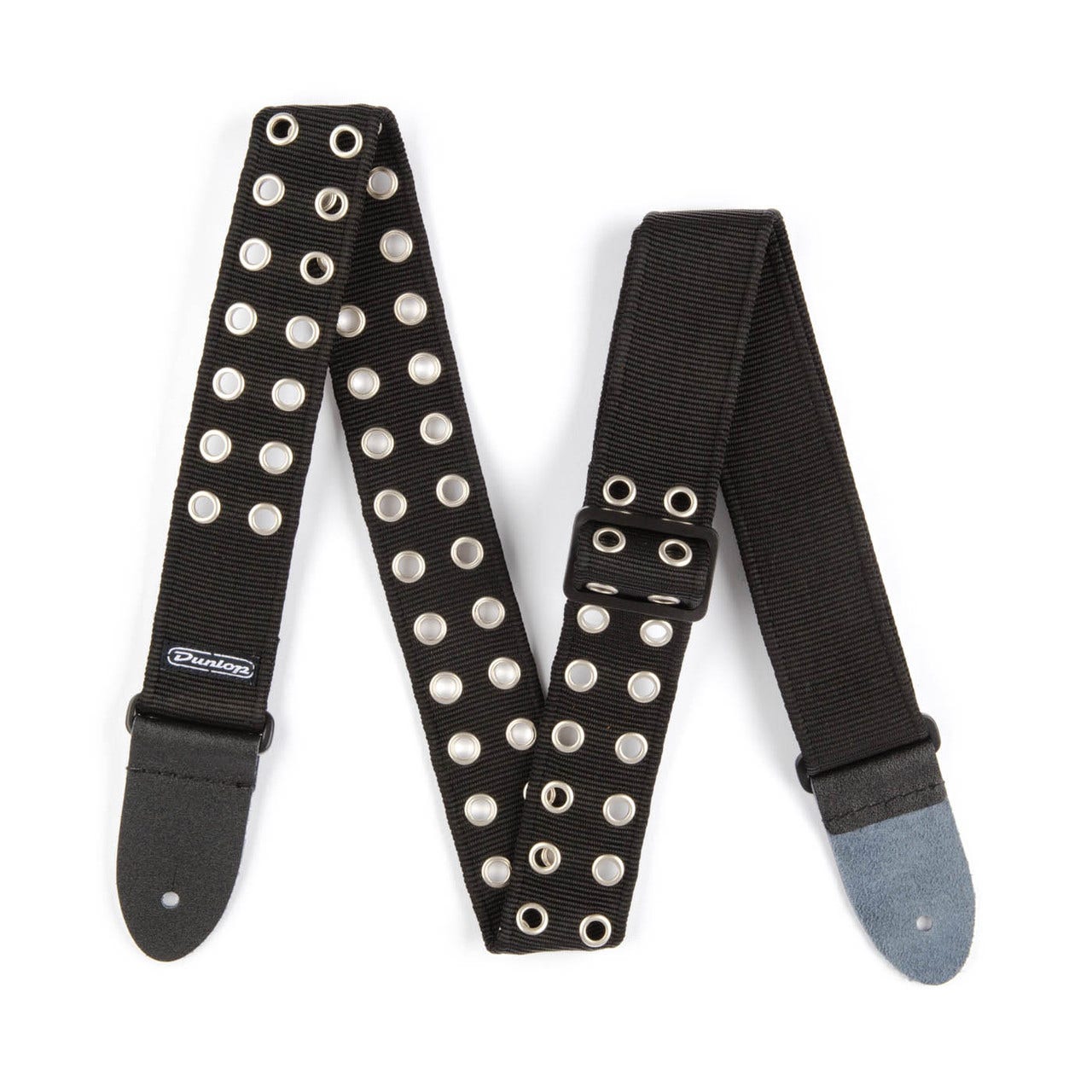 Dunlop D3819BK Grommet Guitar Strap Black