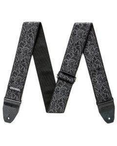 Dunlop D6714 Black Thistle Jacquard Guitar Strap