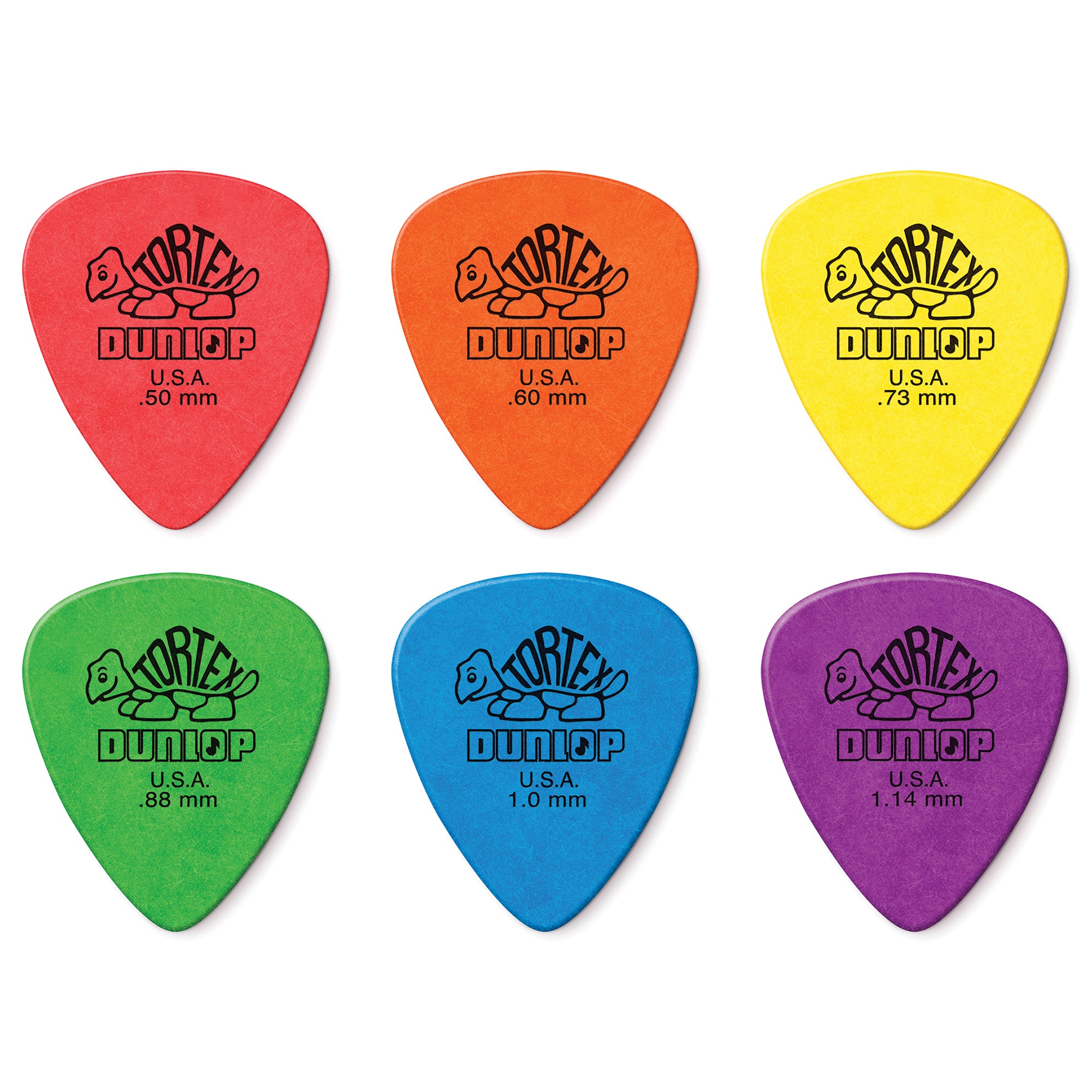 Dunlop PVP418 Tortex Standard Variety Pick Pack