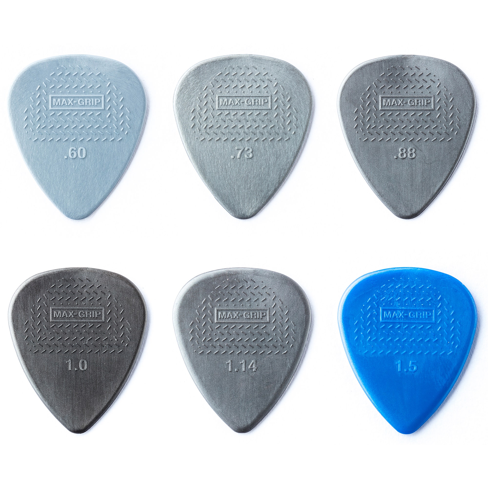 Dunlop PVP449 Man Grip Nylon Variety Pick Pack
