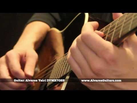 Alvarez DYMR70SB Yairi Masterworks Dreadnought Acoustic wCase