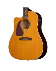 Epiphone J-45 Studio EC Acoustic Electric Left-Handed Guitar with Bag