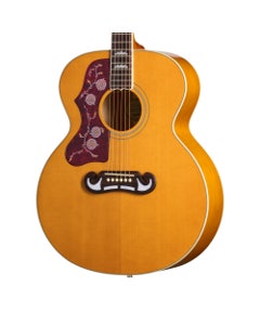 Epiphone J-200 Studio Jumbo Acoustic Electric Left-Handed Guitar with Bag