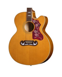Epiphone J-200 Studio EC Jumbo Acoustic Electric Guitar with Bag